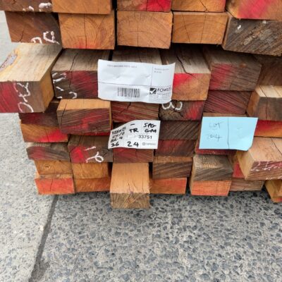 125X75 HARDWOOD POSTS-36/2.4