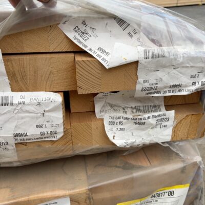 300X65 GL10 LAMINATED HARDWOOD BEAMS-11/7.2