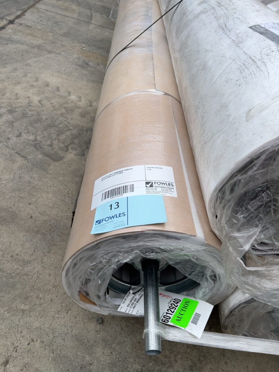 2400X2580 MATT MONUMENT DOMESTIC ROLLER DOOR C/W FITTINGS