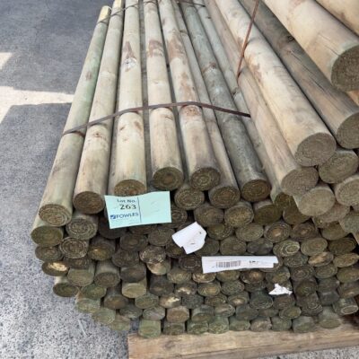 75MM PRECISION ROUND TREATED PINE POLES-100/1.8