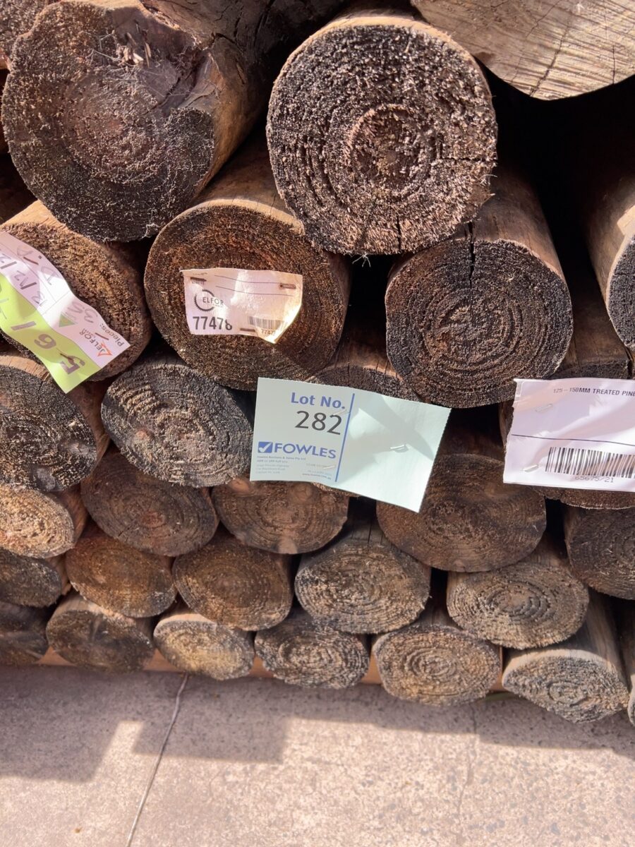 125-150MM TREATED PINE POLES-35/2.1