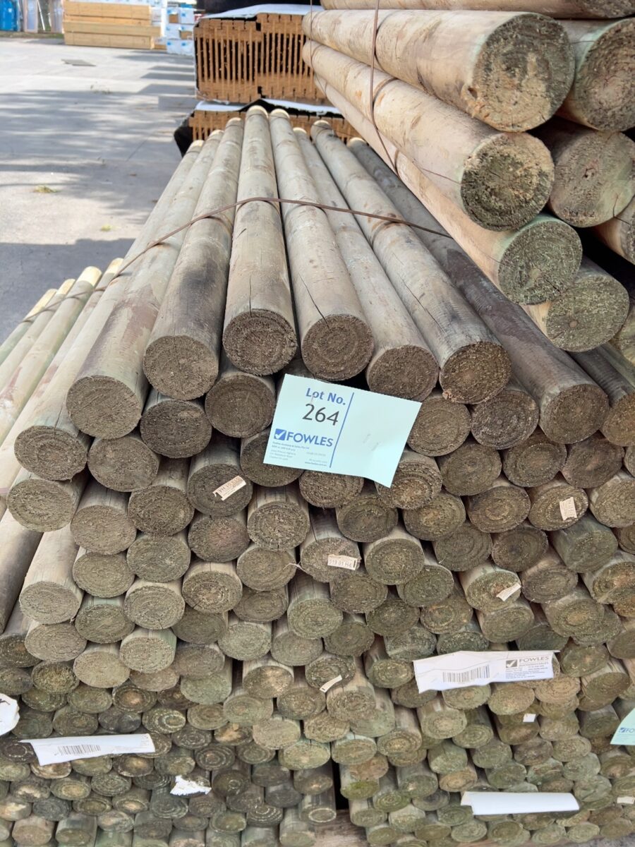 75MM PRECISION ROUND TREATED PINE POLES-100/1.8
