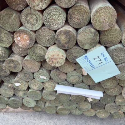 75MM PRECISION ROUND TREATED PINE POLES-100/1.8