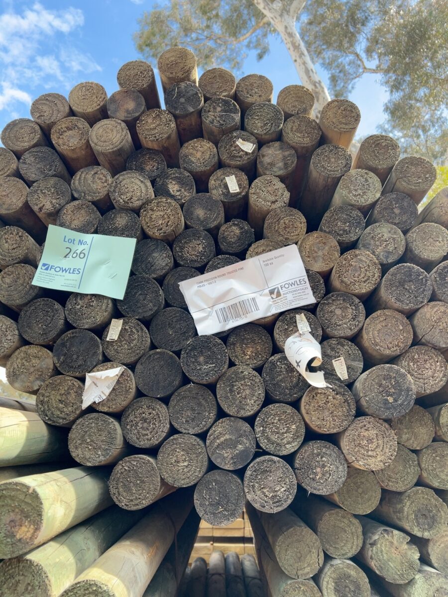 75MM PRECISION ROUND TREATED PINE POLES-100/1.8