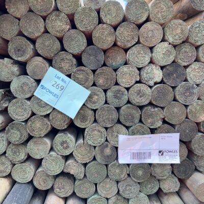 75MM PRECISION ROUND TREATED PINE POLES-100/1.8