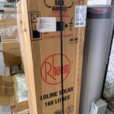 RHEEM BP5160NG SYSTEM 5160 SOLAR GAS BOOSTED TANK, NATURAL GAS, 12 MONTH WARRANTY