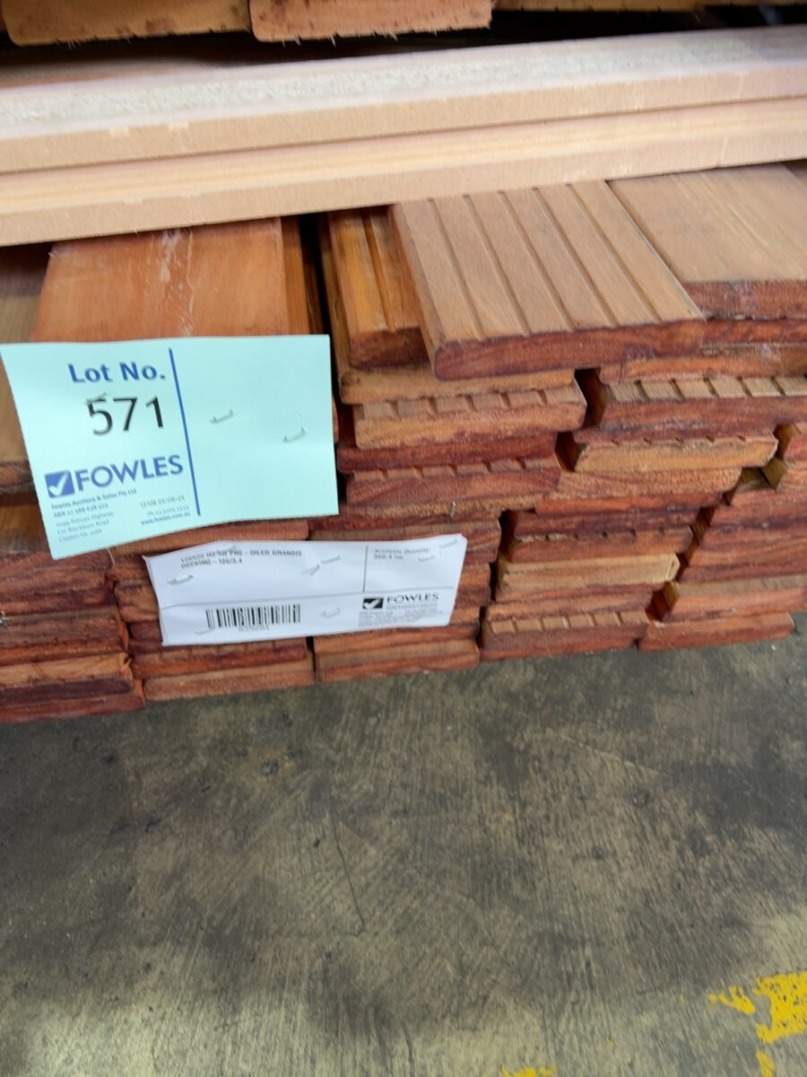 125X22 H3 KD PRE-OILED GRANDIS DECKING-106/3.4