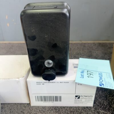 BRADLEY SOAP DISPENSER 1.2L, MATT BLACK 6262B-MB