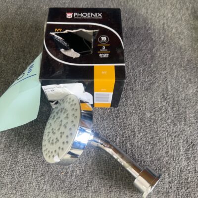 NEW PHOENIX IVY 3 FUNCTION WALL SHOWER ARM AND SHOWER HEAD, RRP0, YV5901-00