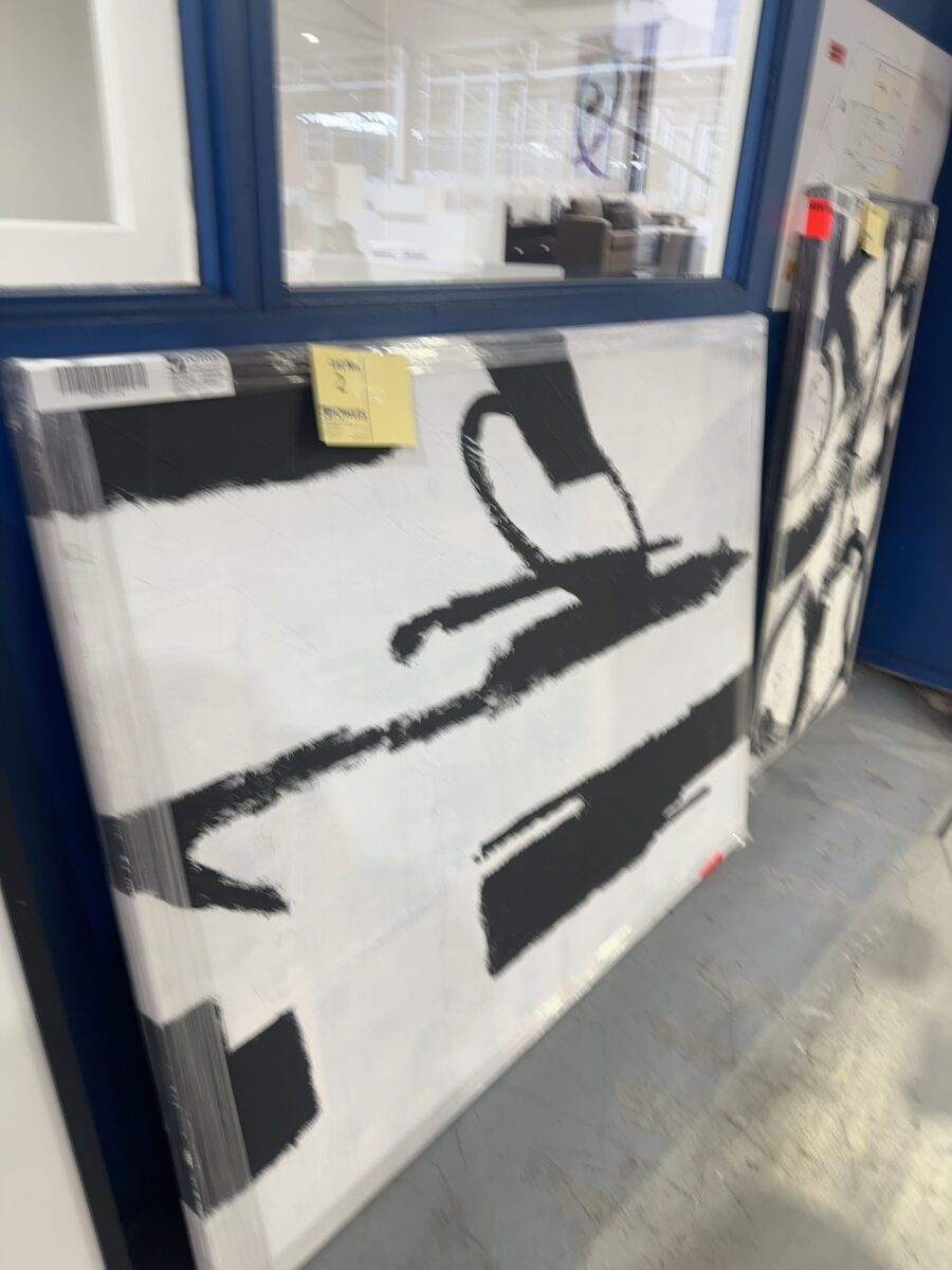 EX HIRE ARTWORK, SOLD AS IS