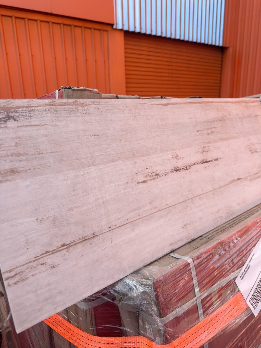 PALLET OF 300MM X 800MM TILE - G38002 WHITEWASH