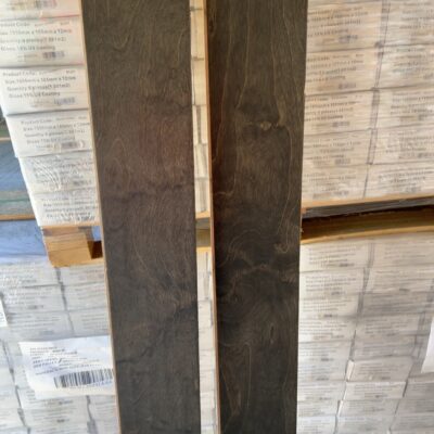 1900MM X 165MM X 12MM BURNT UMBER (BU01) ENGINEERED FLOORING- (72 BOXES X 1.881 M2)