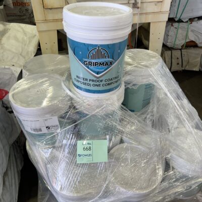 18 LITRE DRUMS OF GRIPMAX WATERPROOF COATING