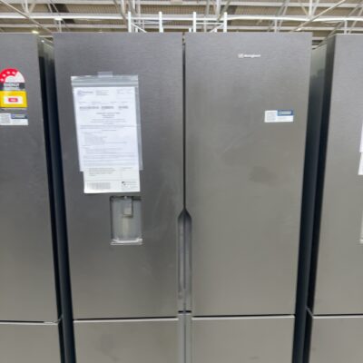 WESTINGHOUSE WQE5650BA MATTE BLACK 564LITRE FRENCH DOOR FRIDGE WITH WATER, MULTI FLOW AIRFLOW SYSTEM, SPILLSAFE SHELVES, FLEXIBLE STORAGE 12 MONTH WARRANTY