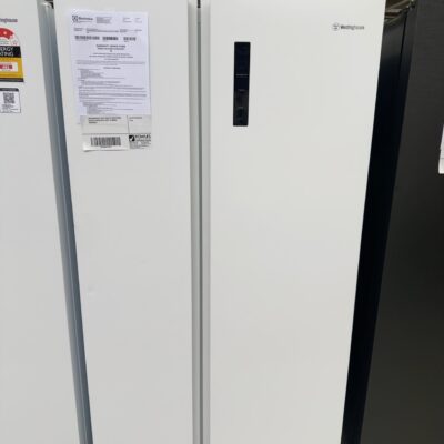 WESTINGHOUSE WHITE SIDE BY SIDE FRIDGE FREEZER WSE6630WA WITH 12 MONTH WARRANTY
