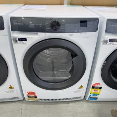 WESTINGHOUSE WDH804N7WA 8KG HEAT PUMP DRYER WITH 12 MONTH WARRANTY