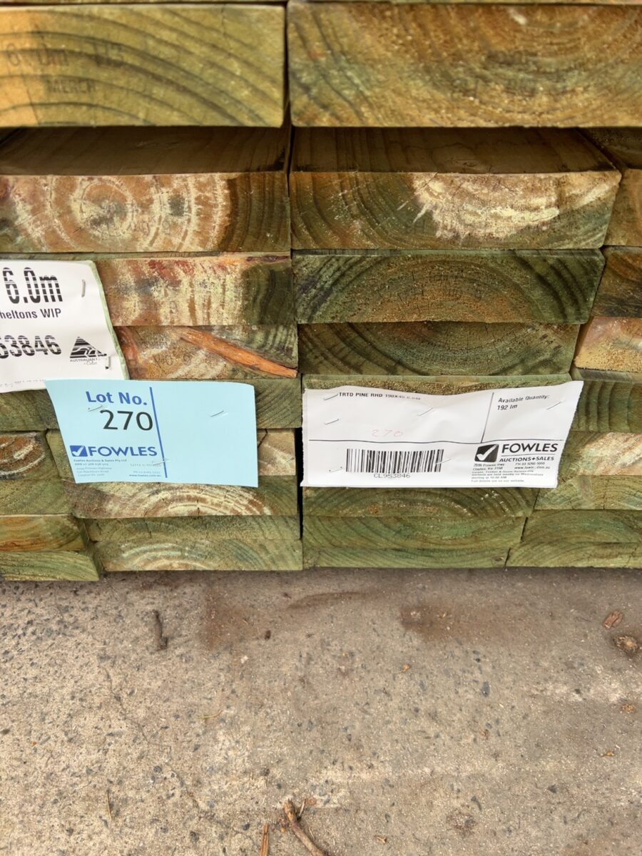 TRTD PINE RHD 190X45 6.0M