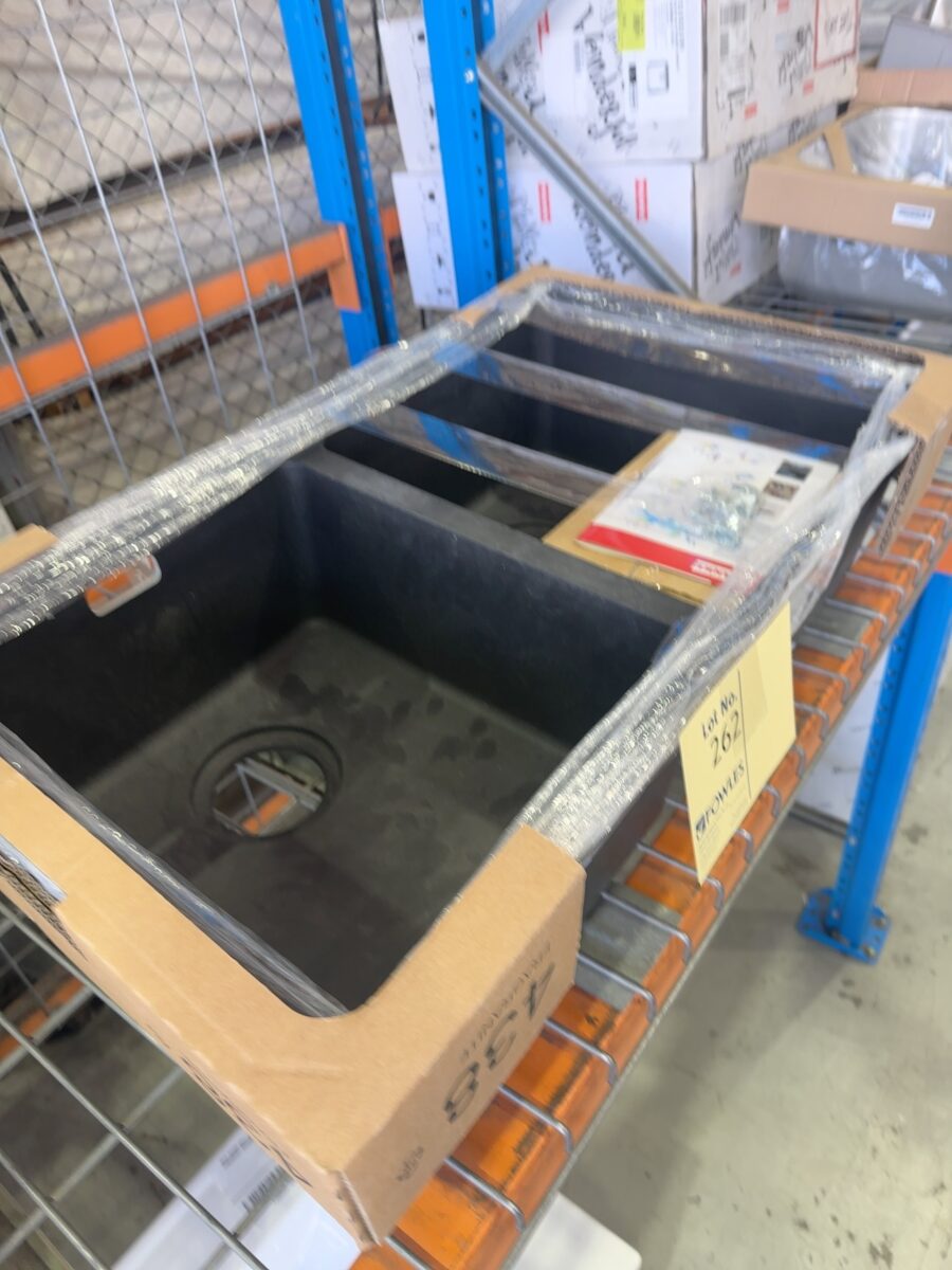MARIS DOUBLE BOWL MATT BLACK UNDERMOUNT SINK, MRG120-35MB, 12 MONTH WARRANTY