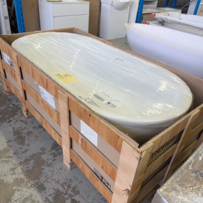 NERO STONE BATH 1780MM WITH OVERFLOW, ST12-1780, 12 MONTH WARRANTY