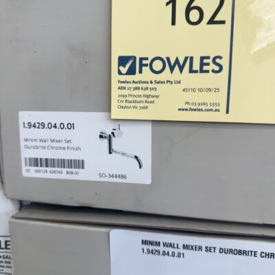 MINIM WALL MIXER SET DUROBRITE CHROME 1.9429.04.0.01