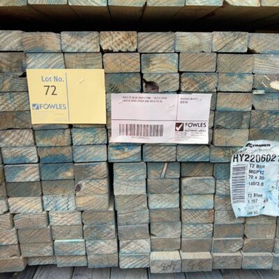 70X35 T2 BLUE MGP12 PINE-140/3.0 (THIS PACK IS AGED STOCK AND SOLD AS IS)