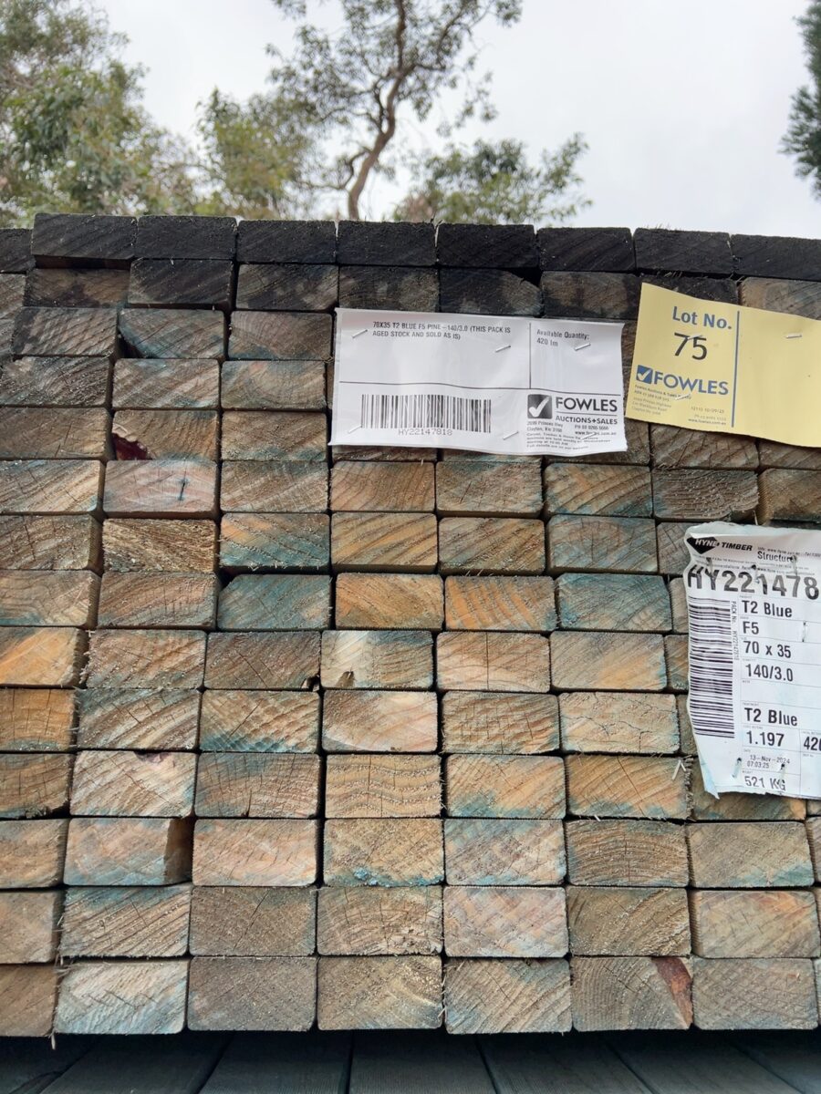 70X35 T2 BLUE F5 PINE-140/3.0 (THIS PACK IS AGED STOCK AND SOLD AS IS)