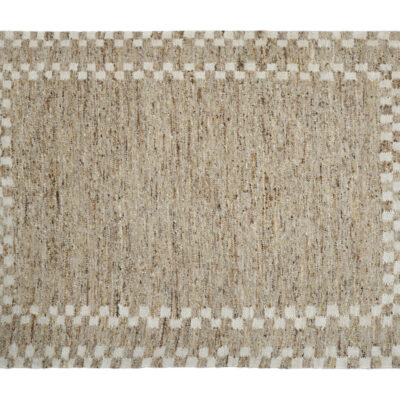 NEW WOOL JUTE HAND WOVEN RUG, 200CM X 290CM MODEL H24-320 OMAHA RRP99