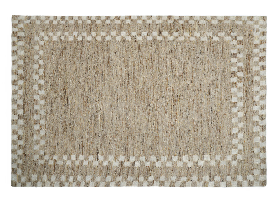NEW WOOL JUTE HAND WOVEN RUG, 200CM X 290CM MODEL H24-320 OMAHA RRP$1499