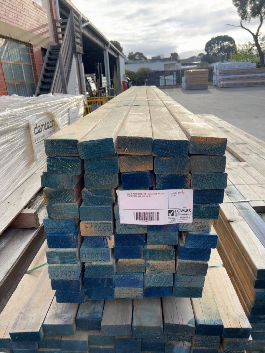 90X45 WEATHERED PINE-55/4.8 (THIS PACK IS AGED STOCK AND SOLD AS IS)