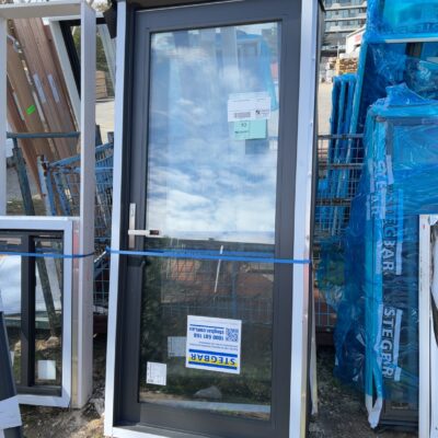 2120X960 ALUMINIUM DOOR IN FRAME