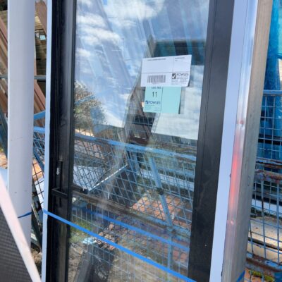 2120X960 ALUMINIUM DOOR IN FRAME