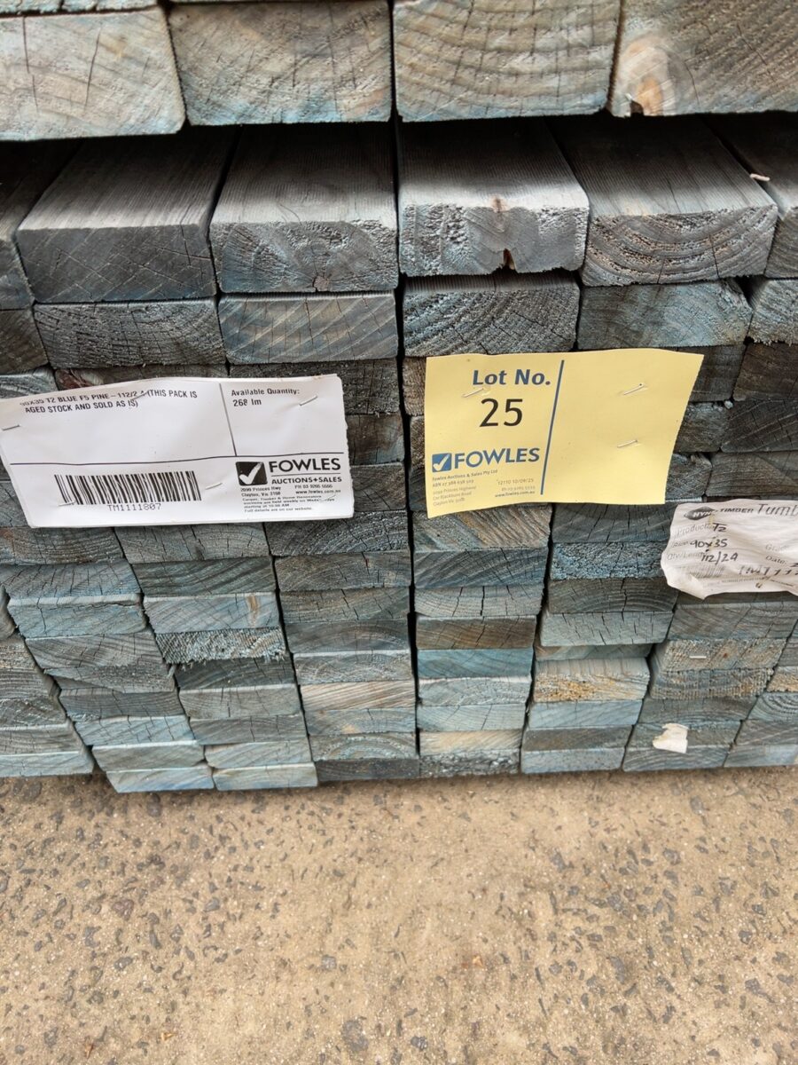 90X35 T2 BLUE F5 PINE-112/2.4 (THIS PACK IS AGED STOCK AND SOLD AS IS)
