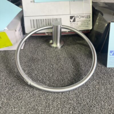 ICON TOWEL RING BRUSHED CHROME A67.51.06