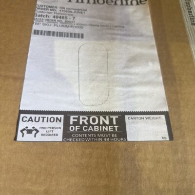 1000MM X 400MM OBLONG MIRROR ON SPLIT BATTEN, PLUMMERIR-1000