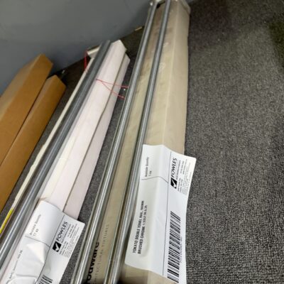 YOKATO DOUBLE TOWEL RAIL, 900MM BRUSHED CHROME 1.9357.90.0.28