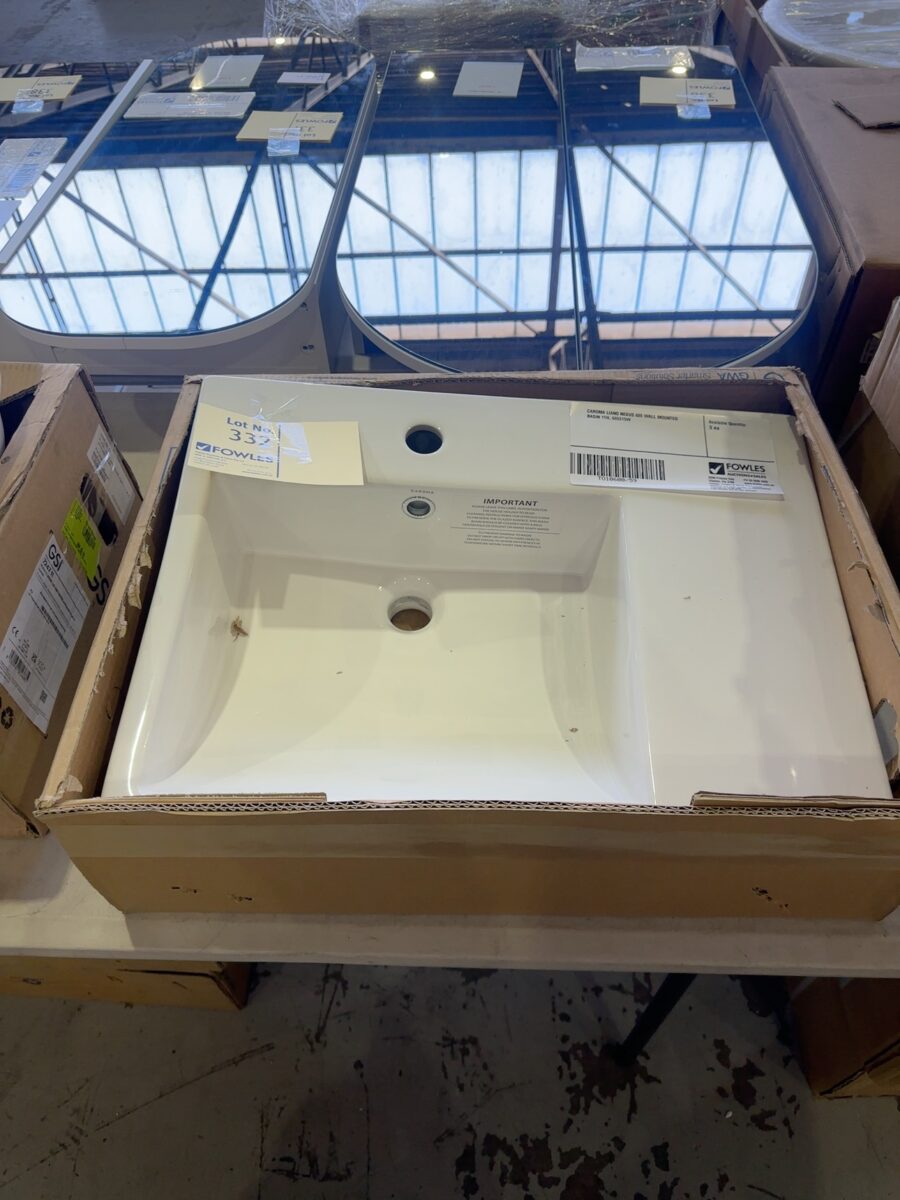 CAROMA LIANO NEXUS 600 WALL MOUNTED BASIN 1TH, 665315W