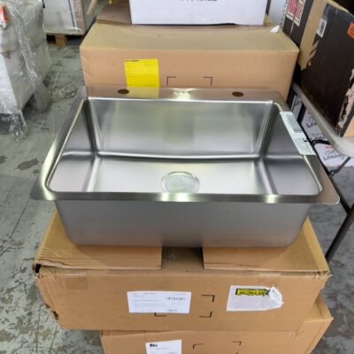ARTUSI SINGLE BOWL LAUNDRY SINK WITH OVERFLOW, CHAPEL2TH