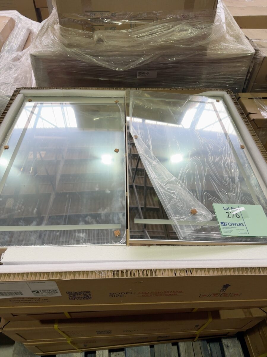LED SHAVING CABINET 900MM X 750MM LED PSH9075AB