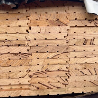 85X14 WORMY CHESTNUT GUM VEIN GRADE OVERLAY FLOORING