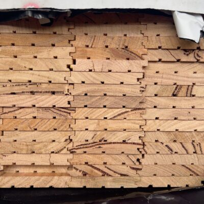 85X14 WORMY CHESTNUT GUM VEIN GRADE OVERLAY FLOORING