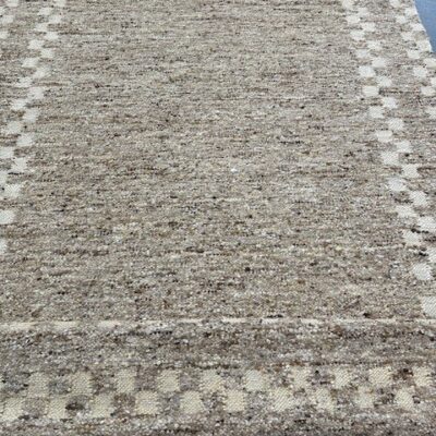NEW WOOL & JUTE HAND WOVEN RUG 200CM X 290CM, RRP99,  MODEL H24-320
