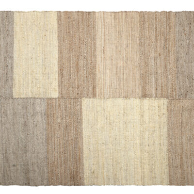 NEW NATURAL JUTE HAND WOVEN RUG, 200CM X 290CM MODEL H24-302 ONEROA RRP9