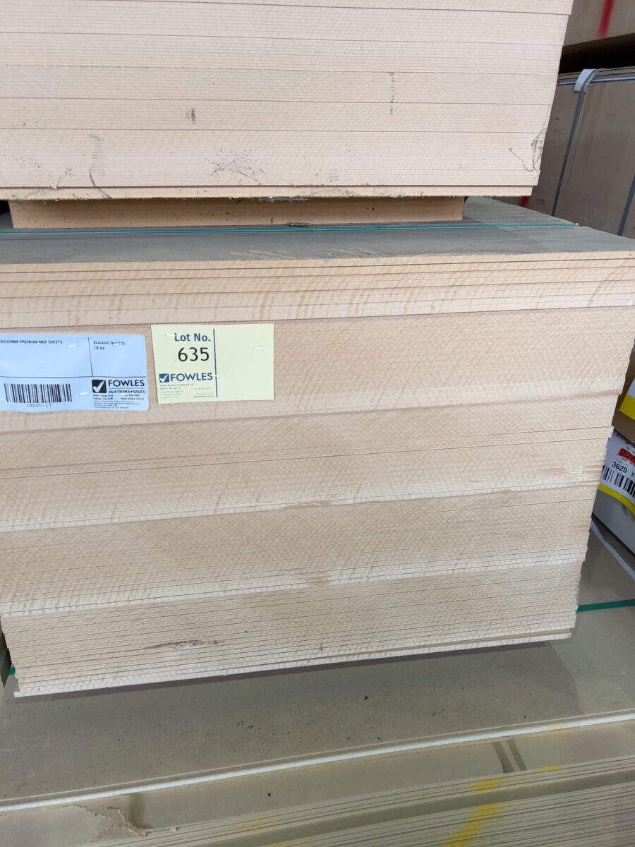 2400X900X9MM PREMIUM MDF SHEETS
