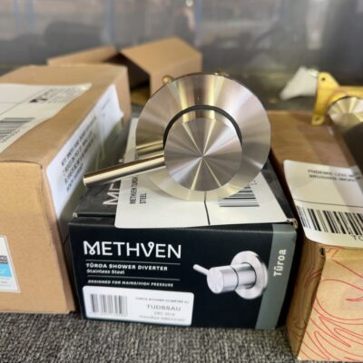 METHVEN TUROA SHOWER DIVERTER ONLY, S/STEEL