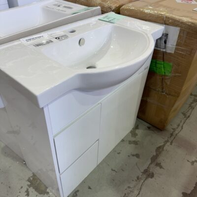 NEW 800MM VANITY WITH DRAWER LEFT HAND SIDE, CERAMIC TOP VPB800-158