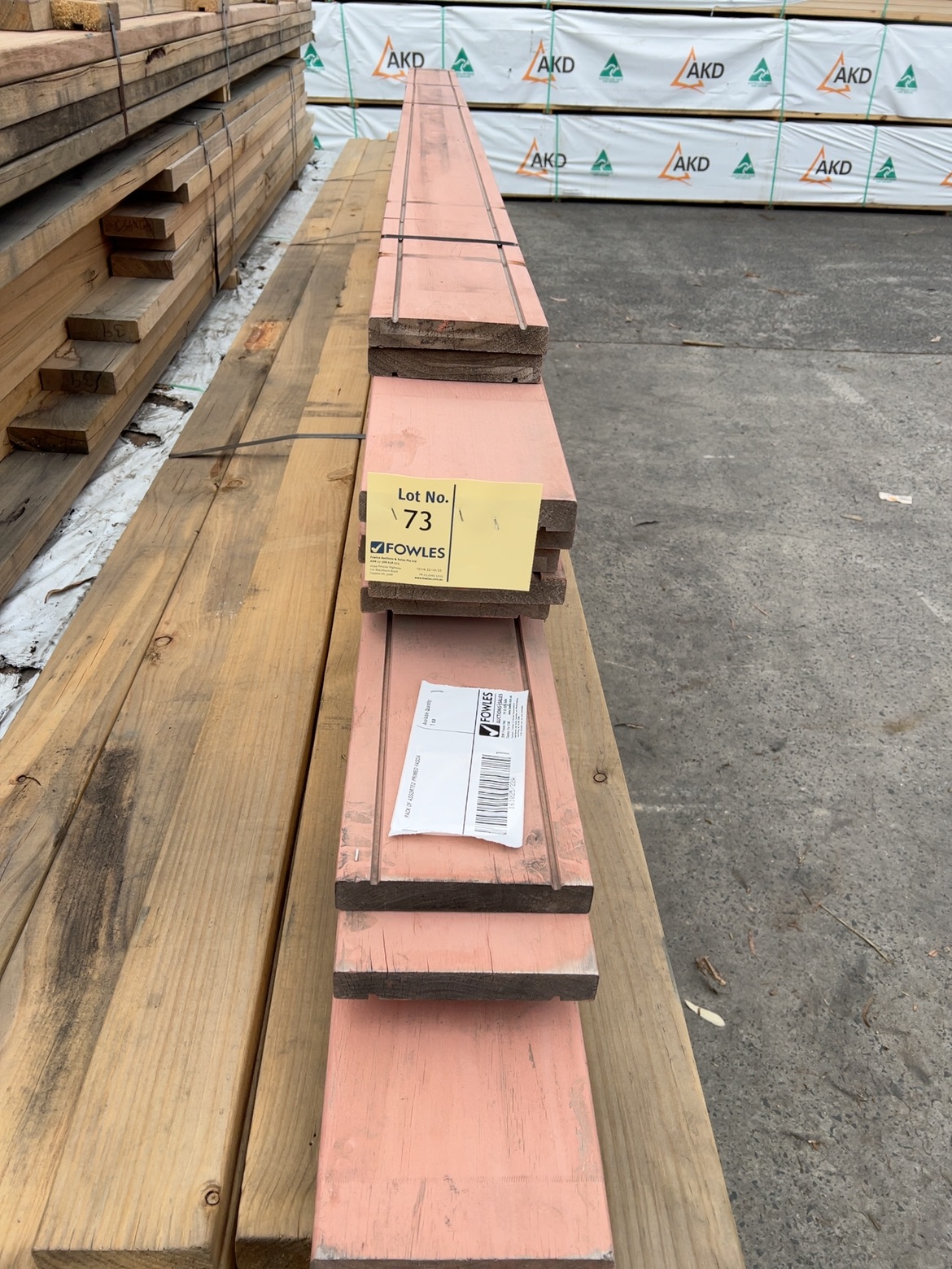 PACK OF ASSORTED PRIMED FASCIA