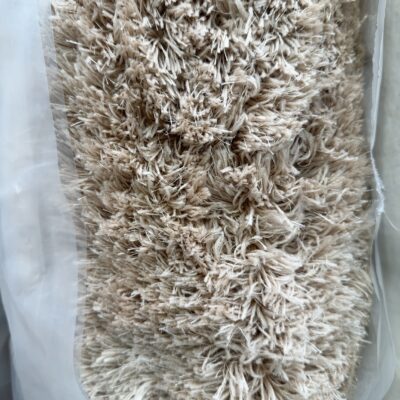 NEW NOAH SHAGGY RUG 200CM X 290CM RRP9 - LIGHT BEIGE