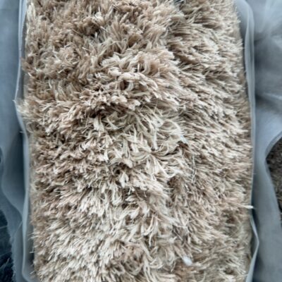 NEW NOAH SHAGGY RUG 200CM X 290CM RRP9 - BEIGE