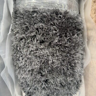 NEW NOAH SHAGGY RUG 200CM X 290CM RRP9 - GREY
