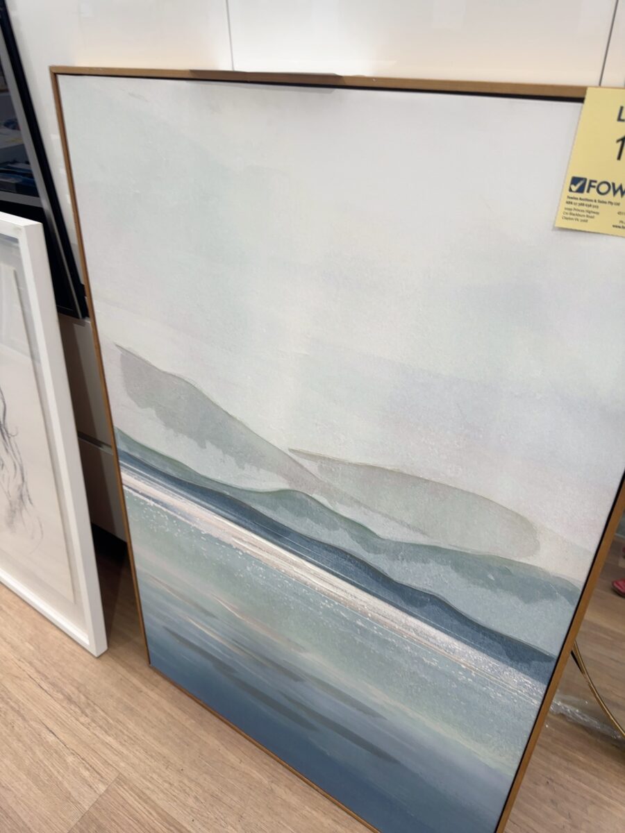 EX STAGING, ARTWORK, SOLD AS IS